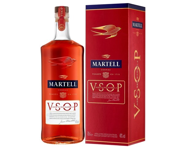 Коньяк МАРТЕЛЬ VSOP Эйджд Ин Ред Баррелс 40% 700мл п/у / интернет-магазин напитков Лоза в Улан-Удэ