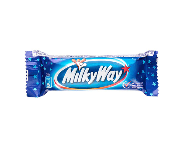 Шоколадный батончик МИЛКИ ВЕЙ 26 г / интернет-магазин напитков Лоза в Улан-Удэ