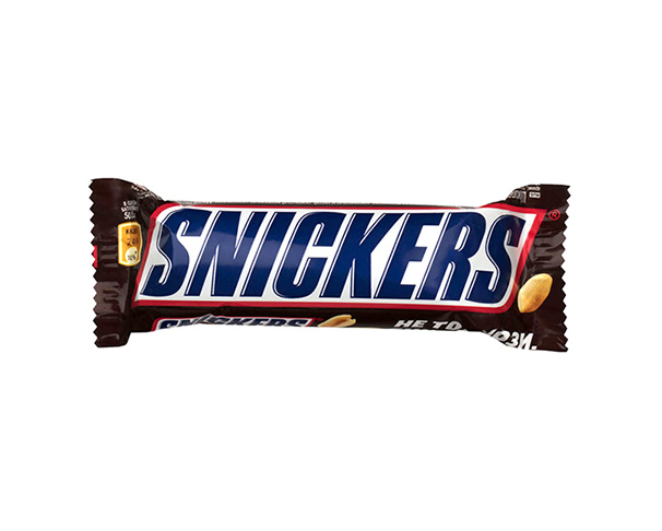 Шоколадный батончик СНИКЕРС 50,5г / интернет-магазин напитков Лоза в Улан-Удэ