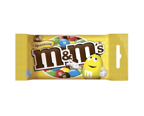 Драже M & MS с арахисом 45г / интернет-магазин напитков Лоза в Улан-Удэ