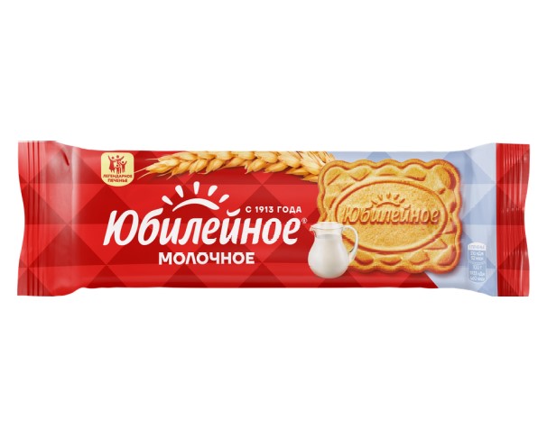 Печенье ЮБИЛЕЙНОЕ молочное 112г / интернет-магазин напитков Лоза в Улан-Удэ