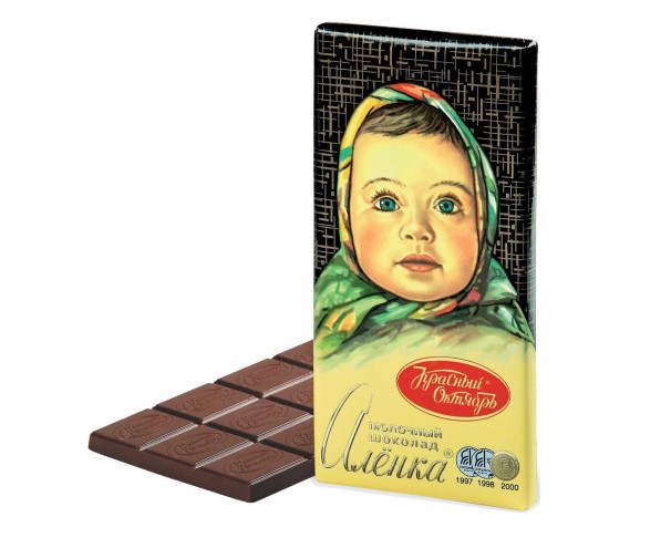 Шоколад АЛЕНКА молочный 100/90г / интернет-магазин напитков Лоза в Улан-Удэ