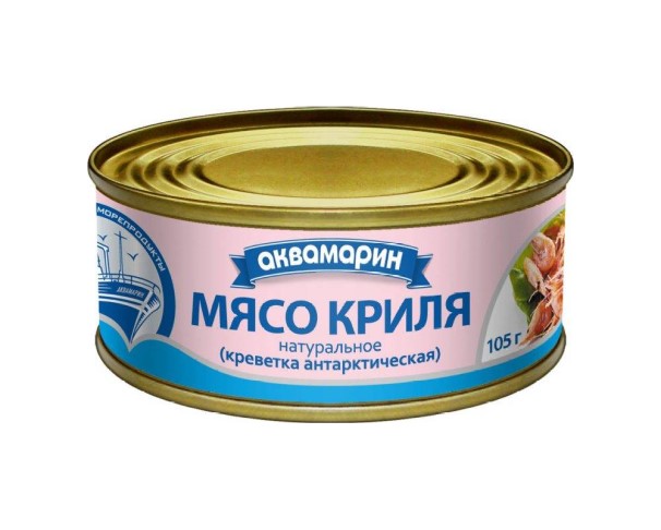 Мясо криля АКВАМАРИН 105г / интернет-магазин напитков Лоза в Улан-Удэ