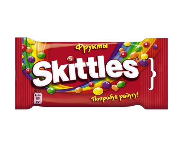 Драже СКИТТЛС фрукты 38г / интернет-магазин напитков Лоза в Улан-Удэ
