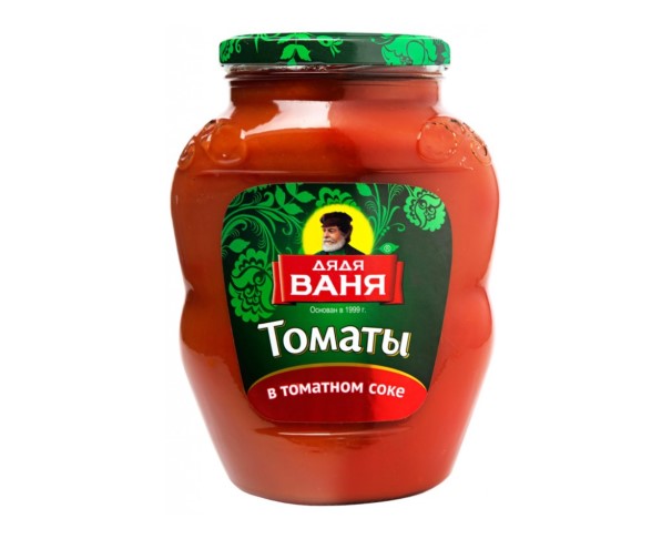 Томаты ДЯДЯ ВАНЯ в т/с 680г / интернет-магазин напитков Лоза в Улан-Удэ