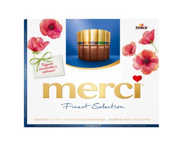 Конфеты МЕРСИ Молочный 250г / интернет-магазин напитков Лоза в Улан-Удэ