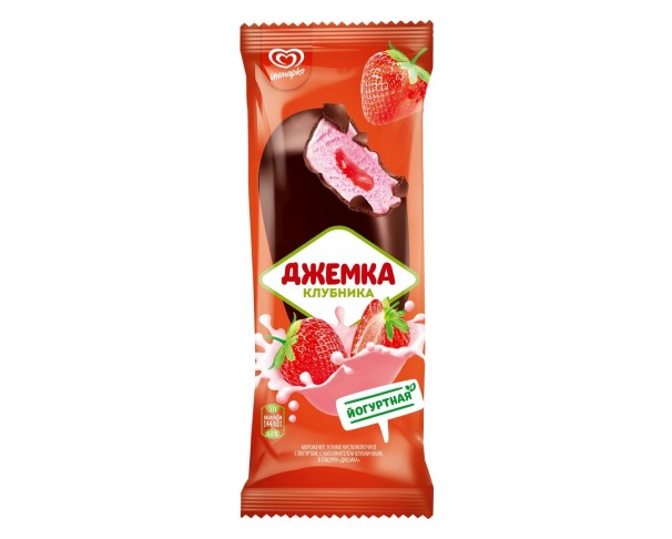 Эскимо ИНМАРКО ДЖЕМКА йогурт/клубника 57г БЗМЖ* / интернет-магазин напитков Лоза в Улан-Удэ
