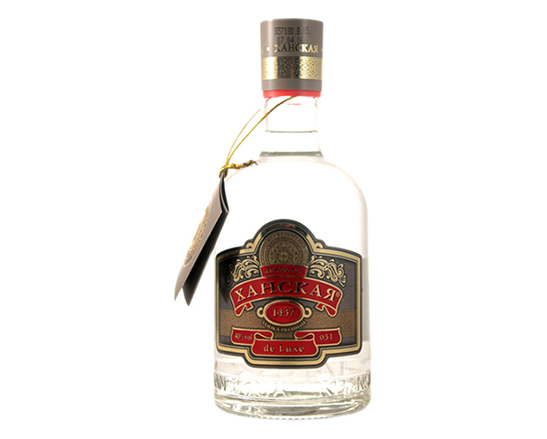 Водка ХАНСКАЯ 40% 500мл / интернет-магазин напитков Лоза в Улан-Удэ