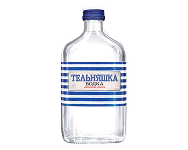 Водка ТЕЛЬНЯШКА 250мл / интернет-магазин напитков Лоза в Улан-Удэ