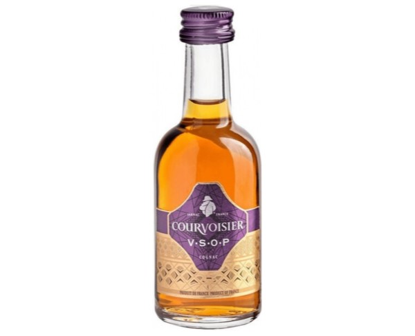Коньяк КУРВУАЗЬЕ VSOP фиолет. 40% 50мл / интернет-магазин напитков Лоза в Улан-Удэ
