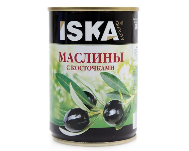 Маслины ИСКА 300мл с/к ж/б / интернет-магазин напитков Лоза в Улан-Удэ
