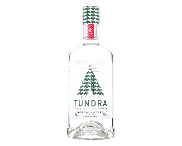 Водка ТУНДРА NORDIC NATURE Крайнего Севера 40% 500мл / интернет-магазин напитков Лоза в Улан-Удэ