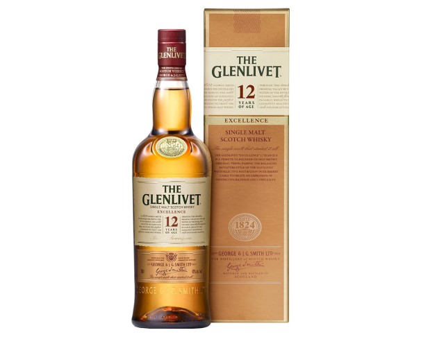 Виски ГЛЕНЛИВЕТ 12 лет односолодовый 700мл п/у / интернет-магазин напитков Лоза в Улан-Удэ