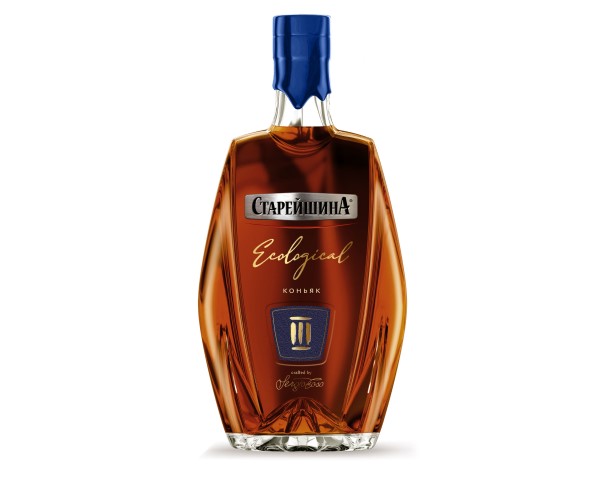 Коньяк России СТАРЕЙШИНА 3 года 500мл / интернет-магазин напитков Лоза в Улан-Удэ