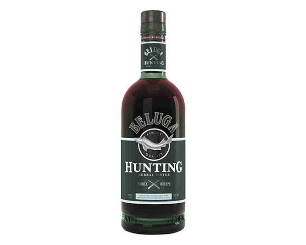 Ликер БЕЛУГА Хантинг травяной 40% 500мл / интернет-магазин напитков Лоза в Улан-Удэ