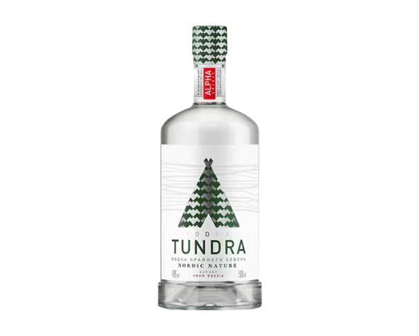 Водка ТУНДРА NORDIC NATURE Крайнего Севера 40% 250мл / интернет-магазин напитков Лоза в Улан-Удэ