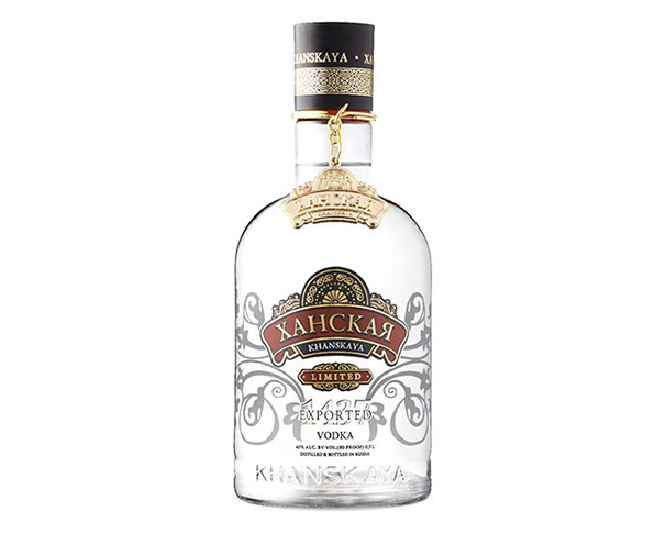 Водка ХАНСКАЯ Limited Edition 40% 500мл / интернет-магазин напитков Лоза в Улан-Удэ