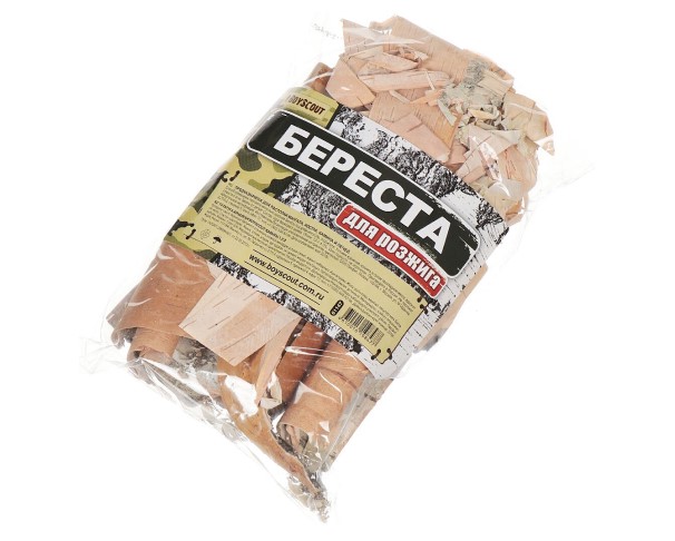 Береста BOYSCOUT для розжига 1л / интернет-магазин напитков Лоза в Улан-Удэ