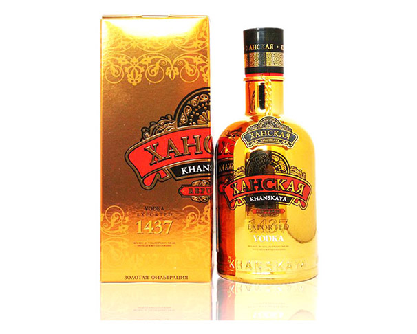 Водка ХАНСКАЯ Repablic Edition 40% 500мл п/у / интернет-магазин напитков Лоза в Улан-Удэ