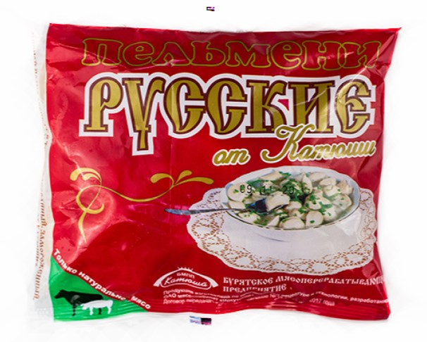Пельмени КАТЮША Русские 400г / интернет-магазин напитков Лоза в Улан-Удэ