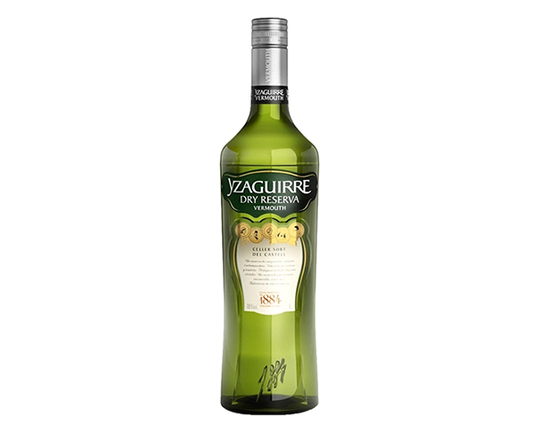 Напиток винный вермут ИЗАГИРРЕ ДРАЙ РЕЗЕРВА бел. п/сух. 1л / интернет-магазин напитков Лоза в Улан-Удэ
