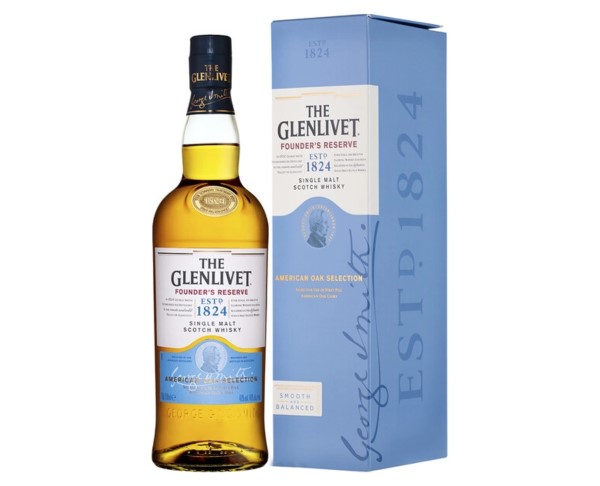 Виски ГЛЕНЛИВЕТ Фаундерс Резерв 40% односолодовый 700мл п/у / интернет-магазин напитков Лоза в Улан-Удэ