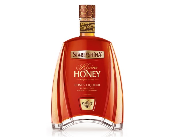 Ликер десертный России СТАРЕЙШИНА Хани 500мл / интернет-магазин напитков Лоза в Улан-Удэ