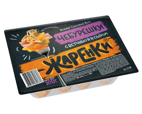 Чебуречки МОРОЗКО Жаренки с ветч и сыром 300г / интернет-магазин напитков Лоза в Улан-Удэ