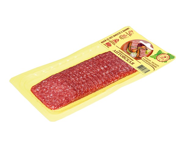 Колбаса ИНЕЙ Литовская с/к 100г нарезка / интернет-магазин напитков Лоза в Улан-Удэ