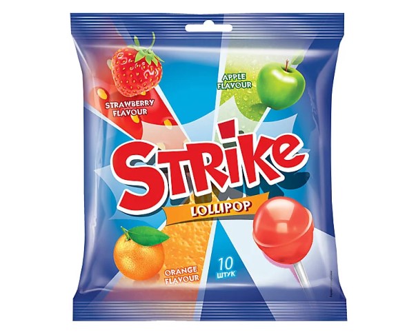 Карамель СТРАЙК Асорти 11,3г / интернет-магазин напитков Лоза в Улан-Удэ