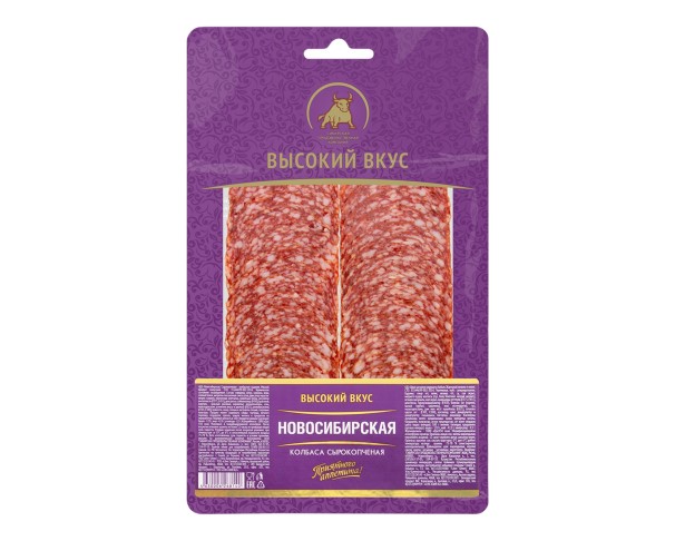 Колбаса ВЫСОКИЙ ВКУС Новосибирская с/к 100г в/у нар / интернет-магазин напитков Лоза в Улан-Удэ