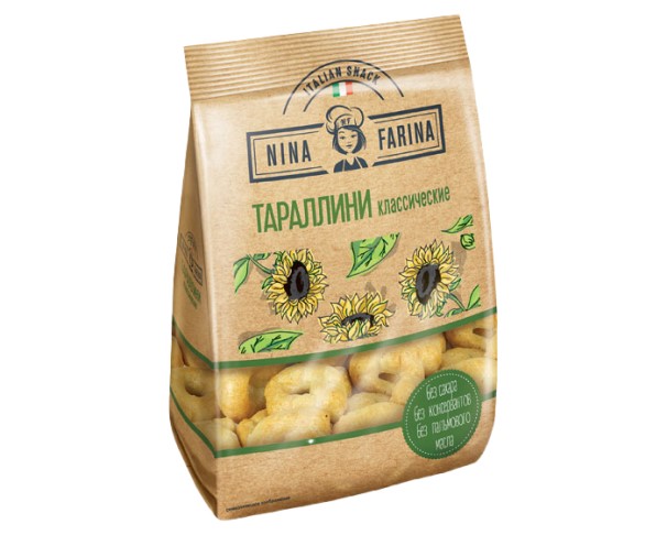 Тараллини Nina Farina 180г классические / интернет-магазин напитков Лоза в Улан-Удэ