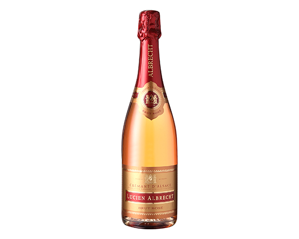 Вино игристое ЛЮСЬЕН АЛЬБРЕШТ Креман д'Эльзас Брют розовое 12% 750мл / интернет-магазин напитков Лоза в Улан-Удэ