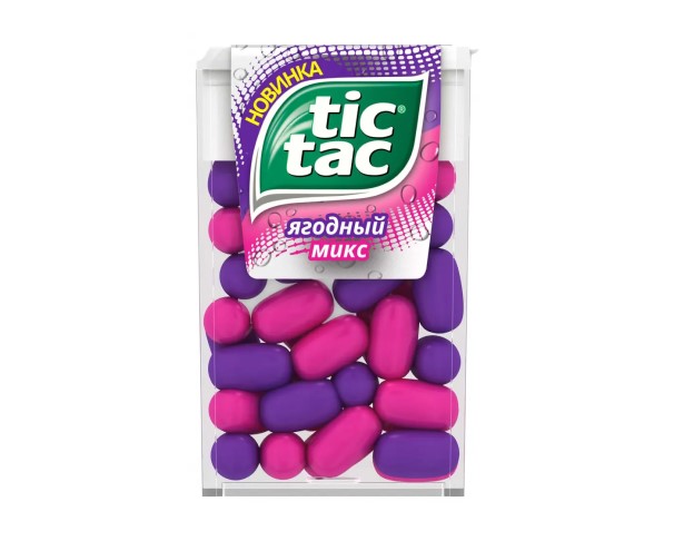 Драже ТИК ТАК ягодный микс 16 г / интернет-магазин напитков Лоза в Улан-Удэ