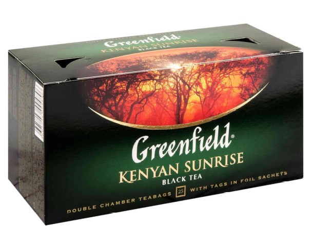 Чай GREENFIELD Кениан Санрайс чер 25*2г / интернет-магазин напитков Лоза в Улан-Удэ