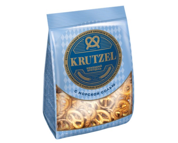 Крендельки Krutzel Бретцель с солью 250г / интернет-магазин напитков Лоза в Улан-Удэ