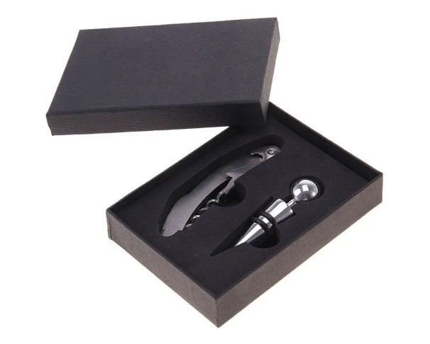 Набор для вина Сарлиния штопор+пробка 768418 / интернет-магазин напитков Лоза в Улан-Удэ