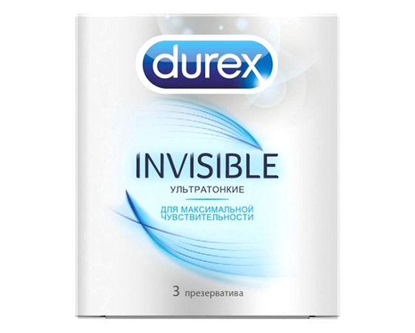 Презервативы DUREX Invisible 3шт / интернет-магазин напитков Лоза в Улан-Удэ