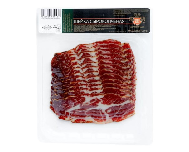 Шейка ВЕЛЕС из свинины с/к 90г нарезка / интернет-магазин напитков Лоза в Улан-Удэ