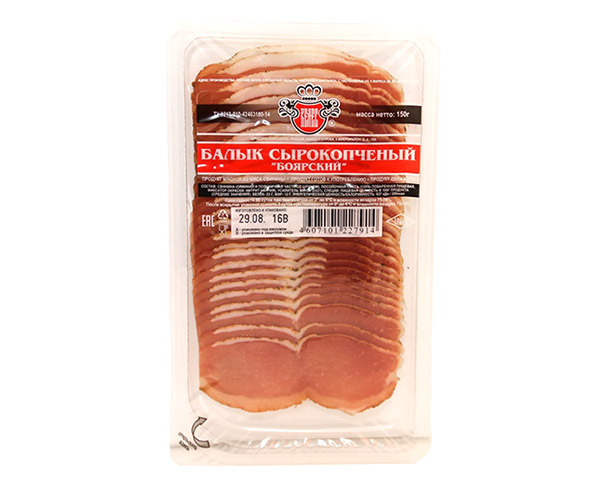 Балык ВЕЛЕС из свинины с/к 90г нарезка / интернет-магазин напитков Лоза в Улан-Удэ