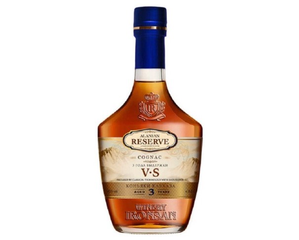 Коньяк АЛАНСКИЙ РЕЗЕРВ 3 года 40% 500мл / интернет-магазин напитков Лоза в Улан-Удэ