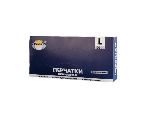 Перчатки виниловые 50 пар / интернет-магазин напитков Лоза в Улан-Удэ
