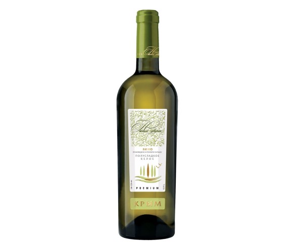 Вино России ЮЖНЫЙ ДВОРИК белое полусладкое 750мл / интернет-магазин напитков Лоза в Улан-Удэ