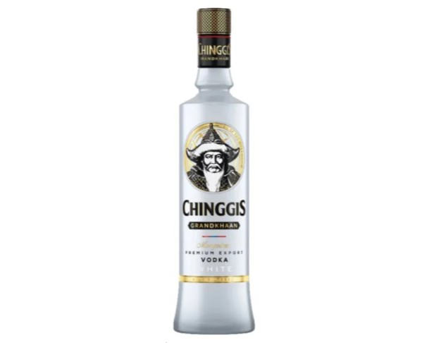 Водка ЧИНГИС ГРАНДХАН Уайт 38% 500мл / интернет-магазин напитков Лоза в Улан-Удэ