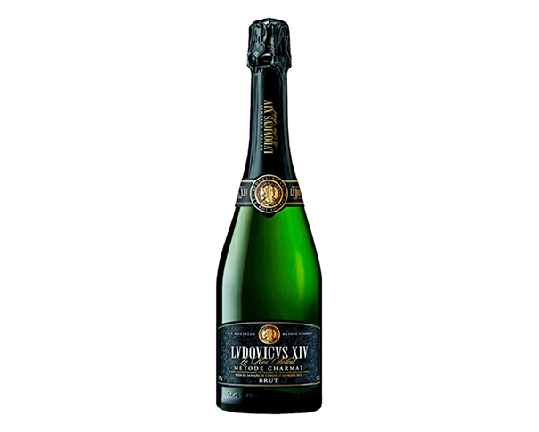 Вино игристое ЛЮДОВИК XIV белое брют 11% 750мл / интернет-магазин напитков Лоза в Улан-Удэ