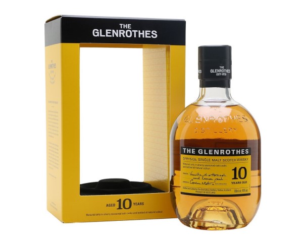 Виски ГЛЕНРОТЕС 10лет 40% односолодовый 700мл п/у / интернет-магазин напитков Лоза в Улан-Удэ