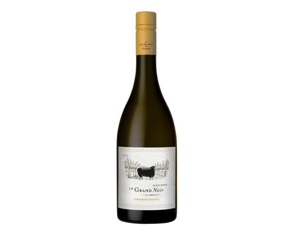 Вино ЛЕ ГРАН НУАР Шардоне белое сухое 13,5% 750мл / интернет-магазин напитков Лоза в Улан-Удэ