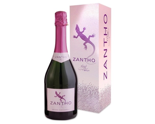 Вино игристое ЦАНТО Розе брют 11,5% 750мл п/у / интернет-магазин напитков Лоза в Улан-Удэ