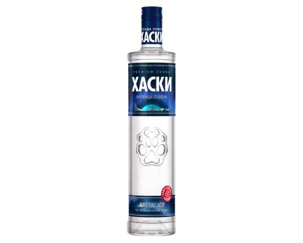 Водка ХАСКИ Арктический лед 500мл / интернет-магазин напитков Лоза в Улан-Удэ