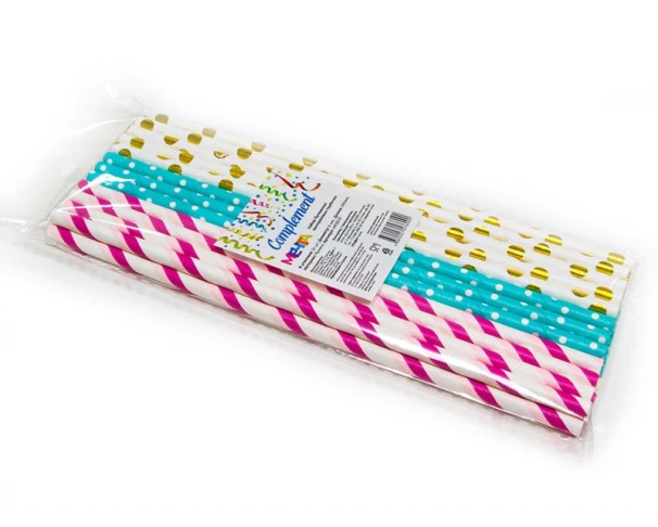 Трубочки бумажные одноразовые Мечта 24шт / интернет-магазин напитков Лоза в Улан-Удэ